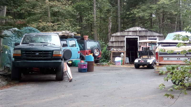 The rest of his collection. He spent all labor day weekend working them.